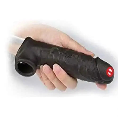 Black Jumbo Lock Condom