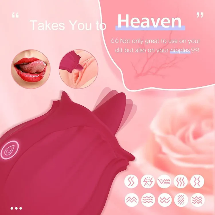 Rose Vibrator Sex Toy for Women